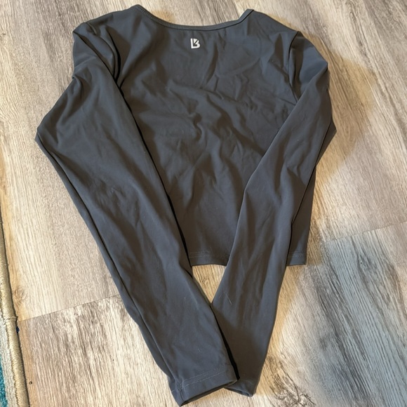 NWOT - Buffbunny Long Sleeve Workout Cinch Crop Top - Picture 4 of 5